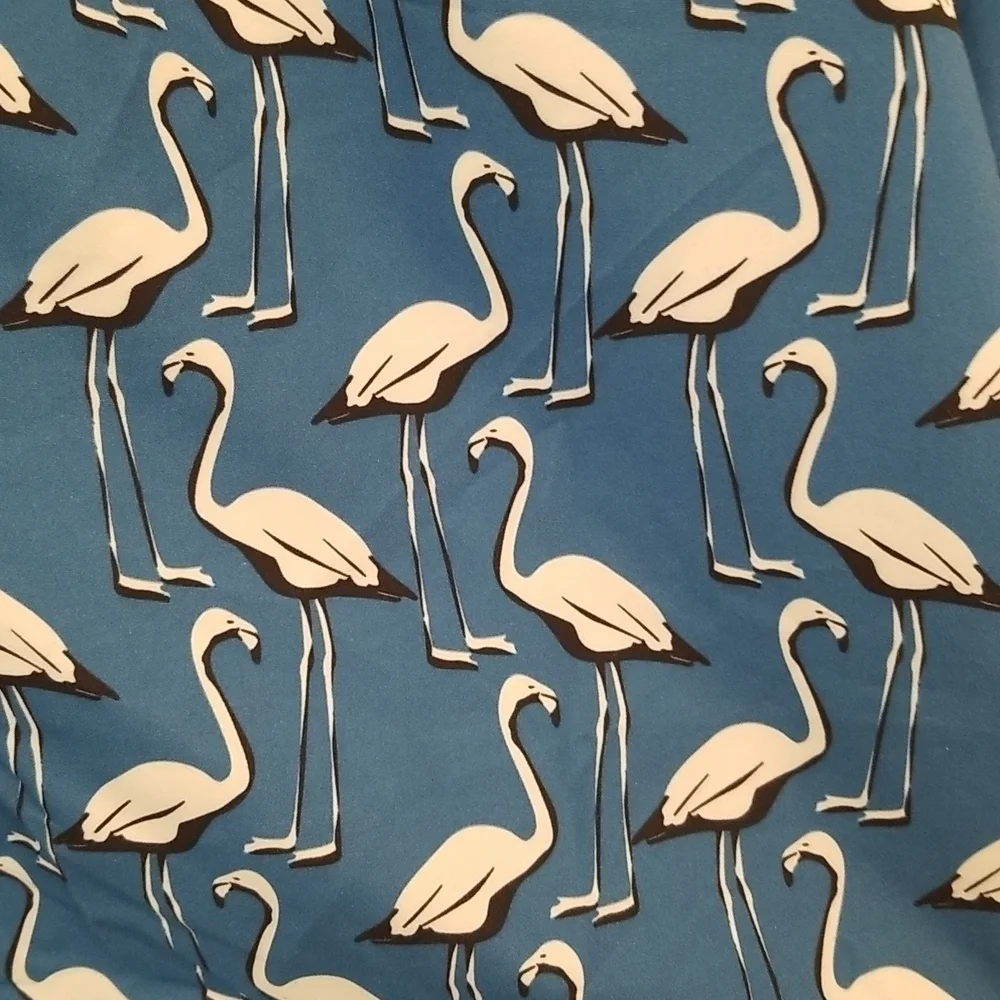 💕TED BAKER💕 Geo Flamingo Print Swim Shorts 2XL
